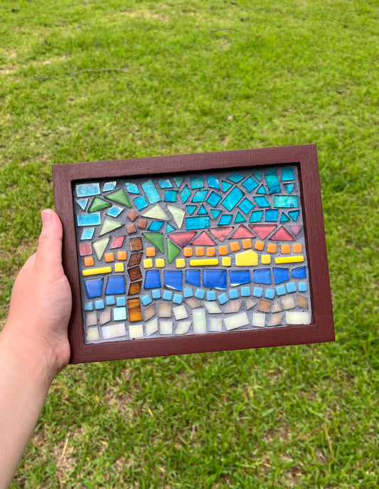 Stormy Beach Mosaic