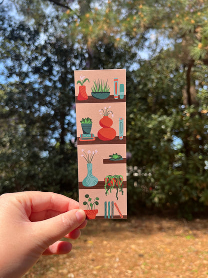 Books & Plants Bookmark