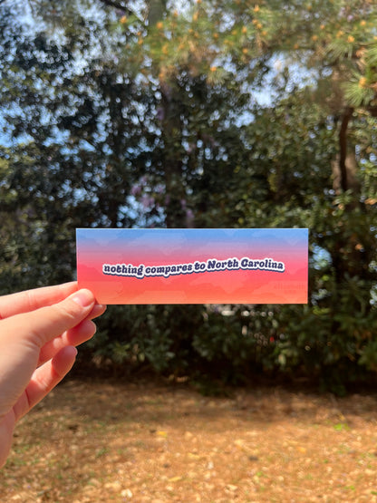 North Carolina Bookmark