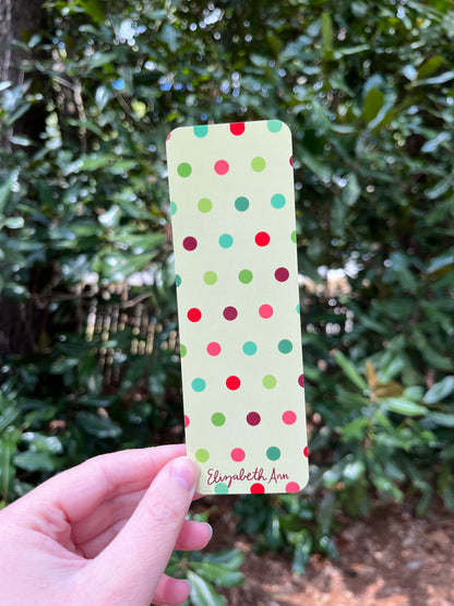 Strawberry & Polka Dot Bookmark