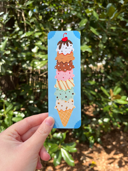 Icecream Cone Bookmark