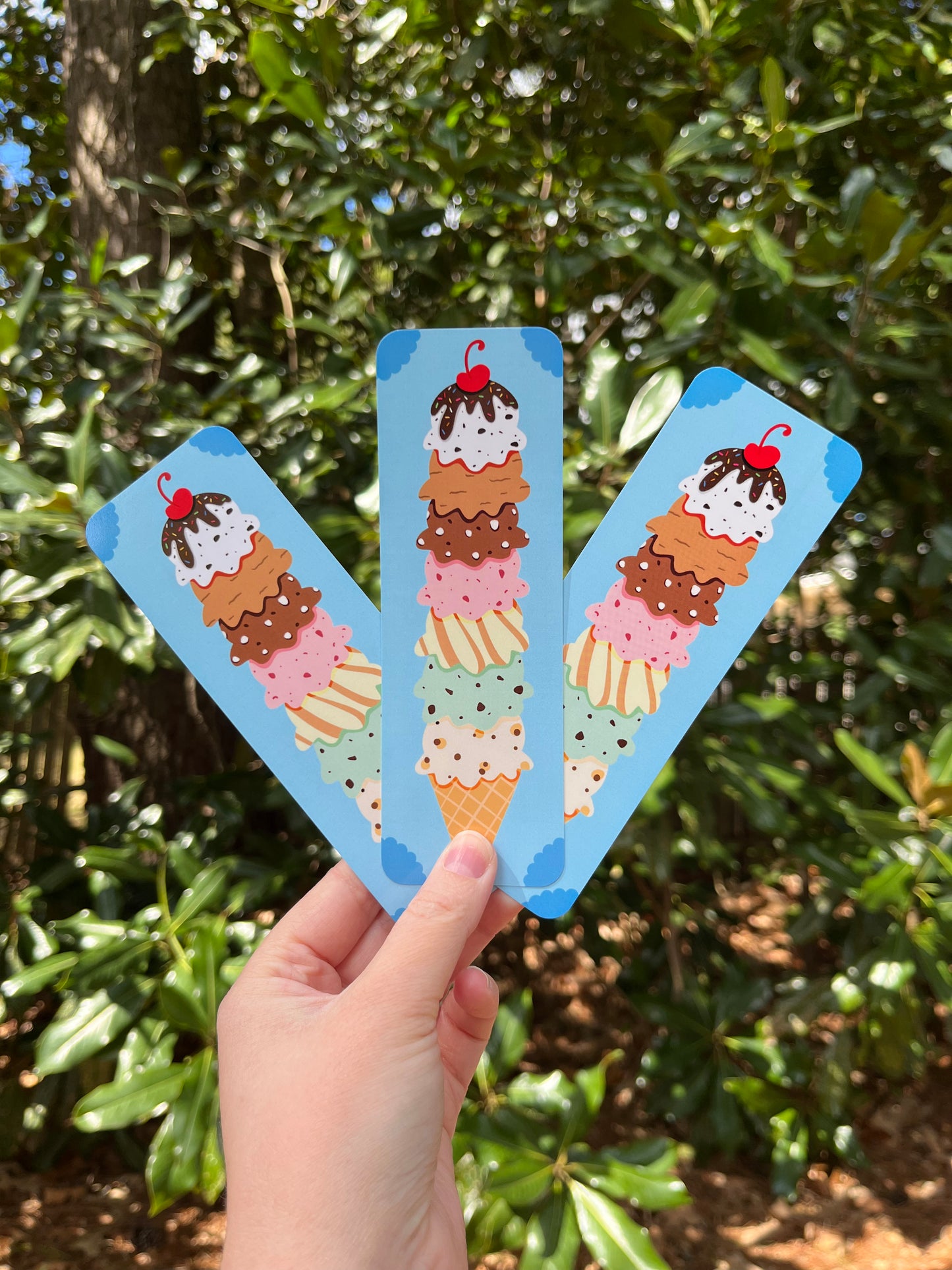 Icecream Cone Bookmark