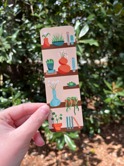 Books & Plants Bookmark