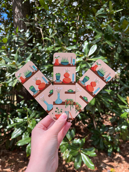 Books & Plants Bookmark